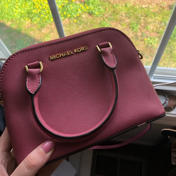 Michael Kors Handbags - MK pink crossbody